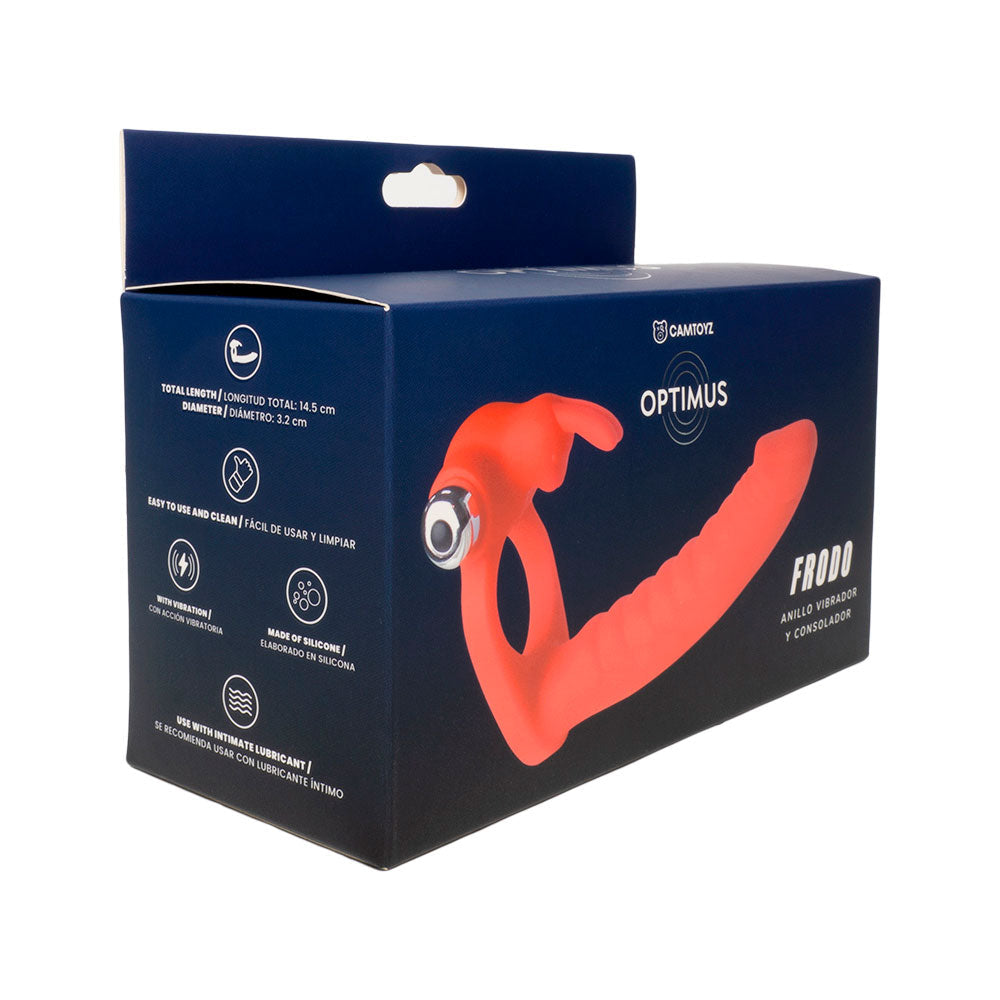 Anillo Vibrador y Consolador para Hombres Frodo