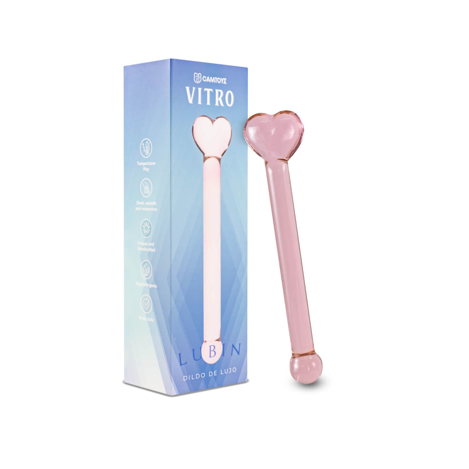 Dildo de Vidrio Lubin