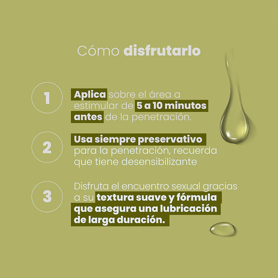 Lubricante Íntimo Anal Desensibilizante x 30 ml