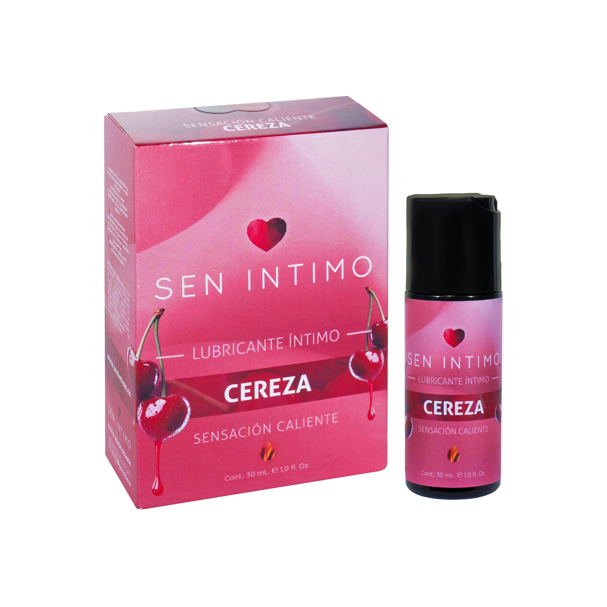 Lubricante Íntimo Caliente Cereza X 30 ml