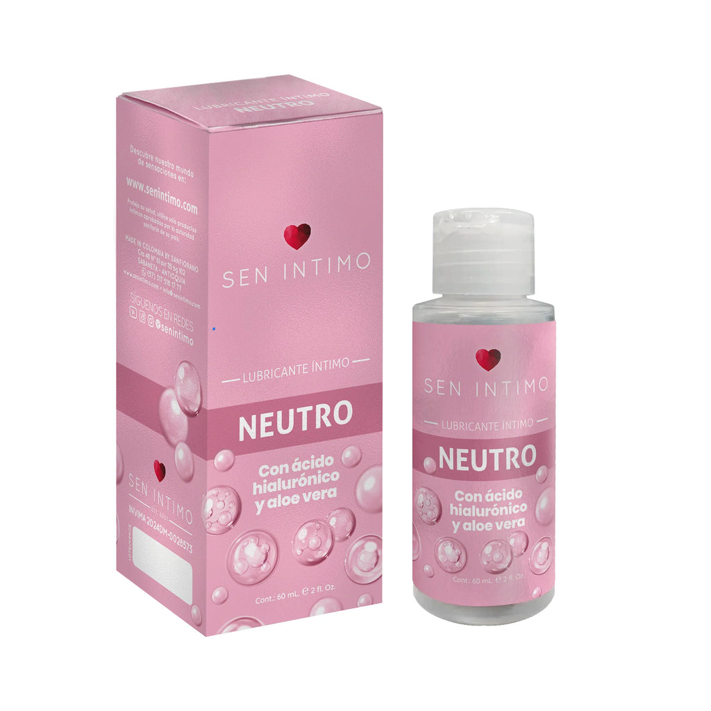 Lubricante Neutro con Ácido Hialurónico y Aloé x 60 ml