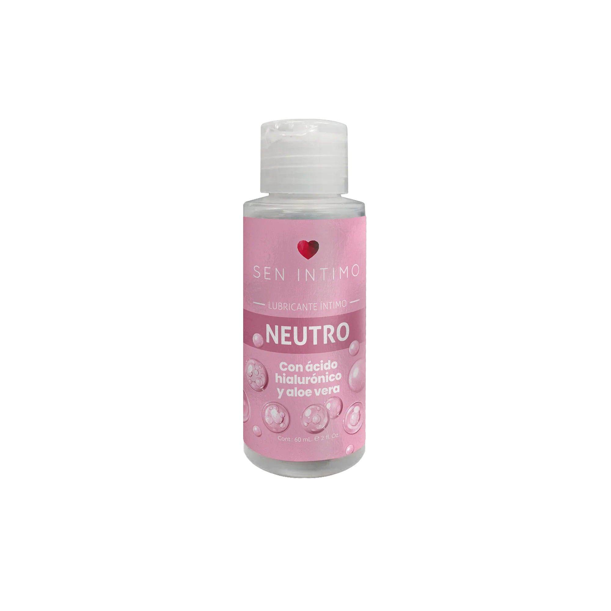 Lubricante Neutro con Ácido Hialurónico y Aloé x 60 ml