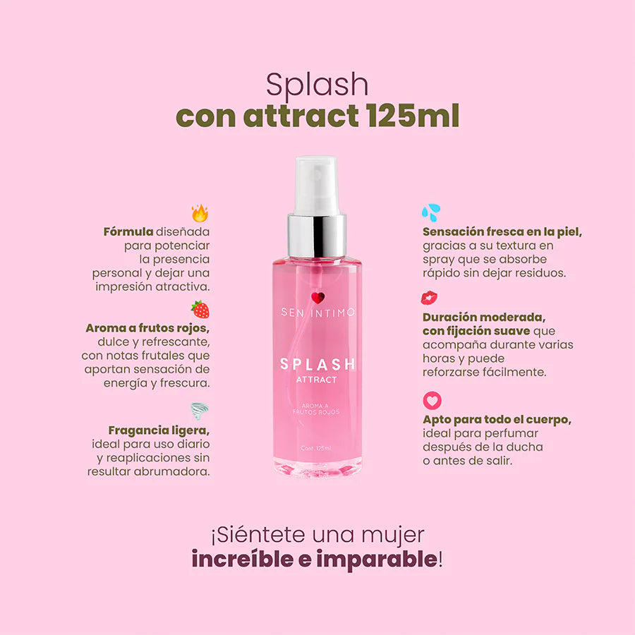 Splash X 125 ml Sen Intimo